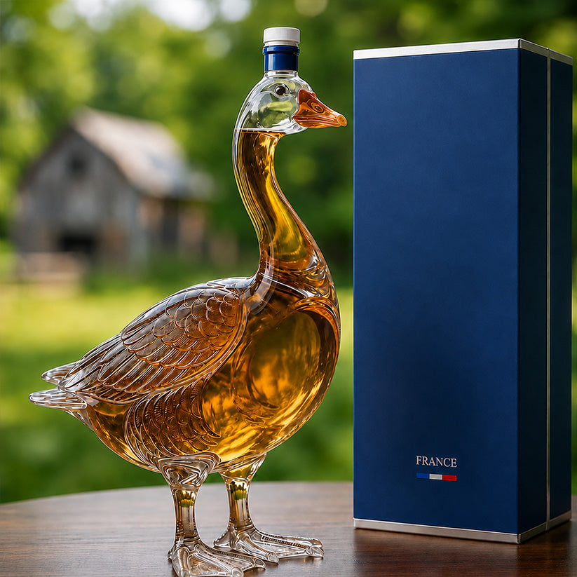 🥃✨3D Sculpted Swan Bottle – Luxury Collector’s Decanter Gift 🦢🔥