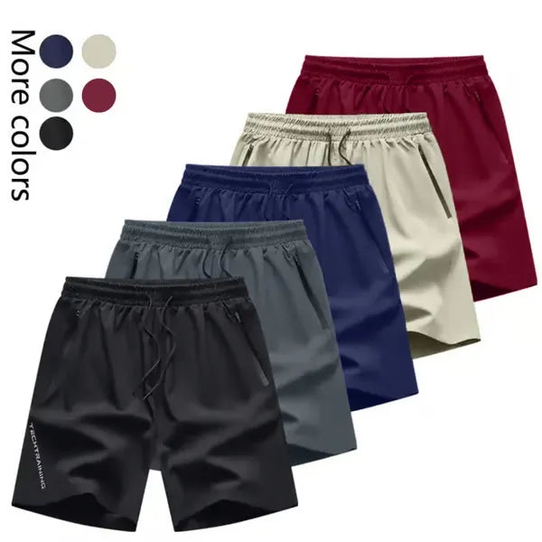 🎉 Men's 5-Pack Quick-Dry Shorts – Lightweight Breathable Athletic & Casual Shorts