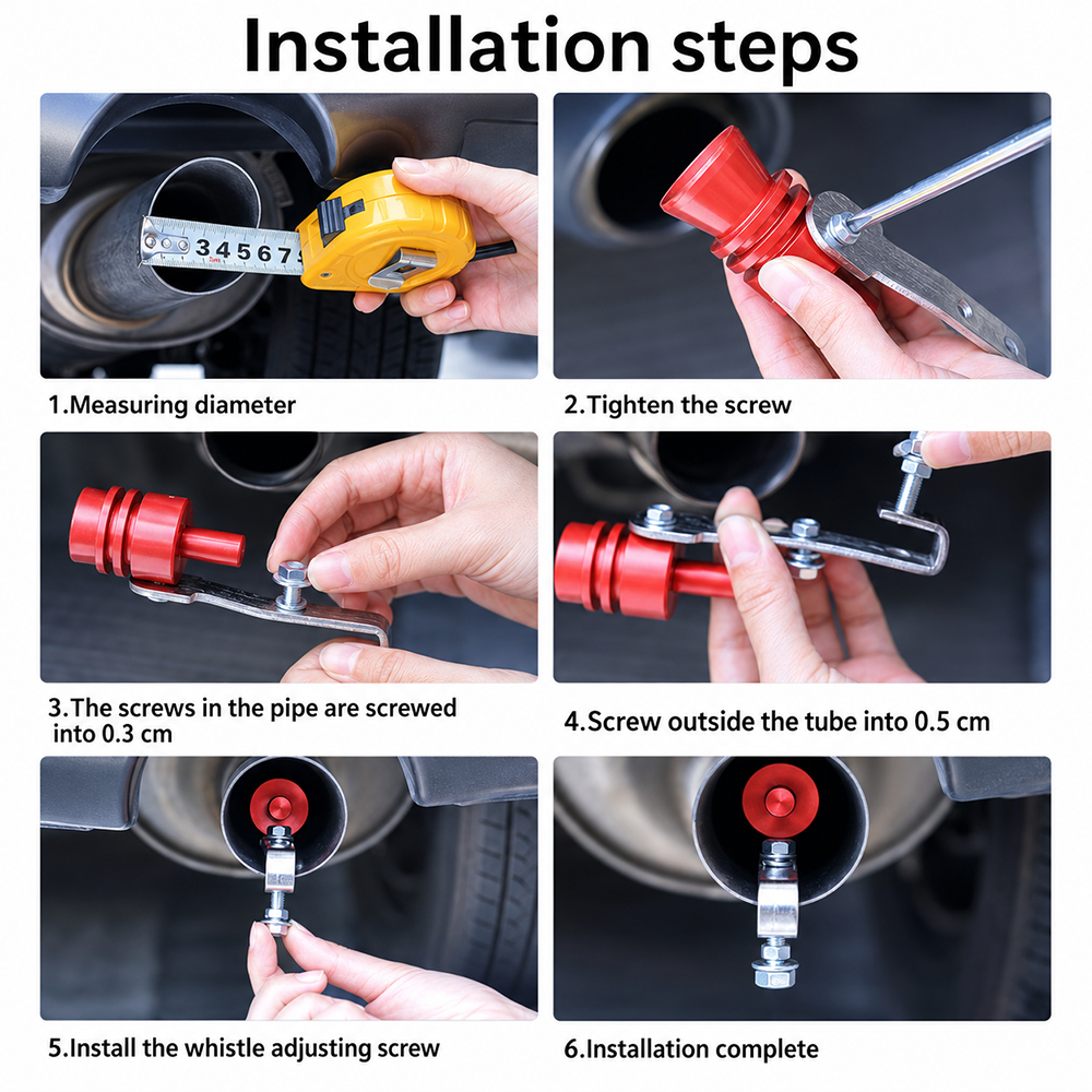 Turbo Sound Exhaust Whistle – Fits All Cars & Motorcycles
