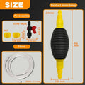 Multifunction Liquid Sucker Pump High Flow Manual Fuel Pump 9.8 Ft Hose