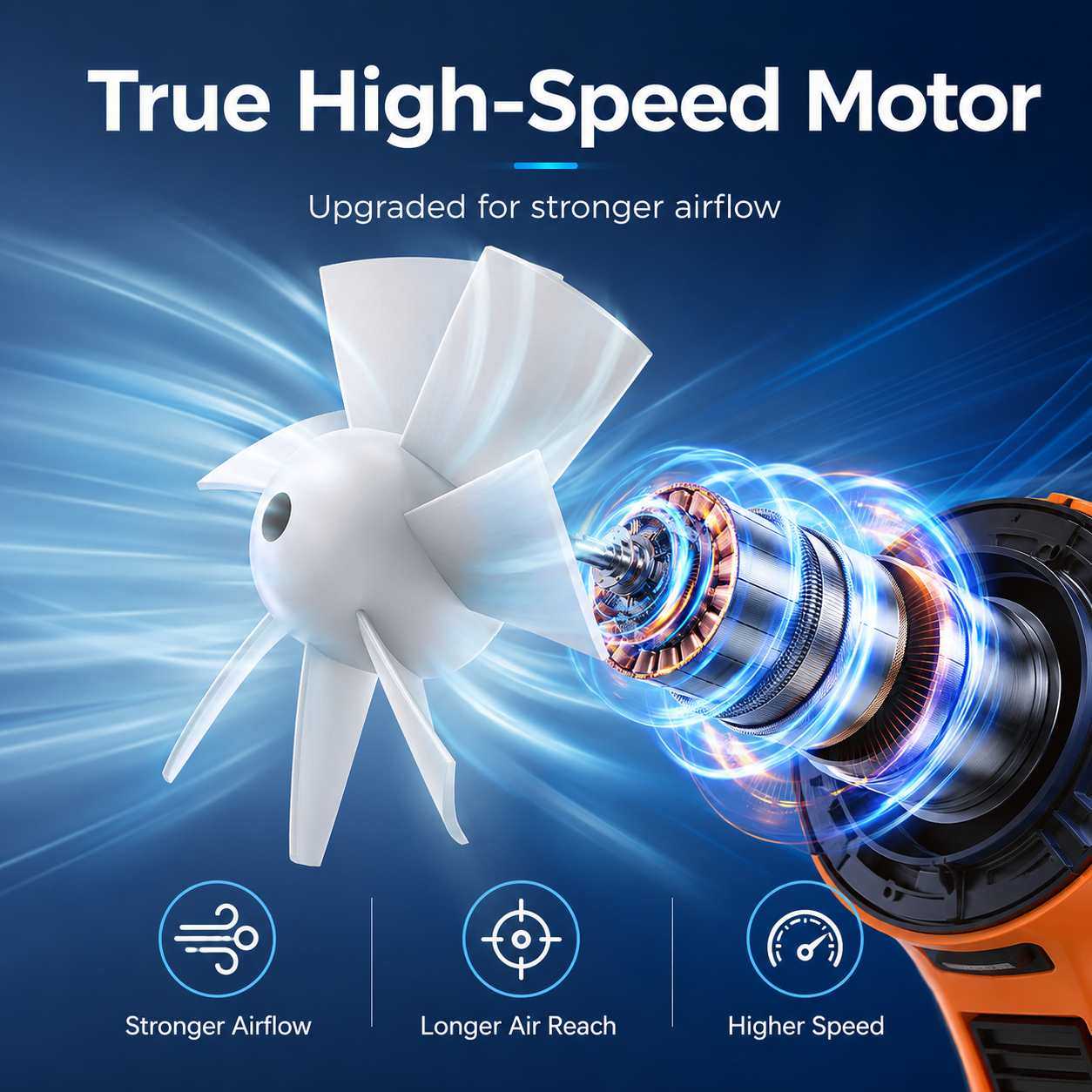 🌬️ 2nd Gen Portable Cooling Fan – 100-Level Turbo Cooling
