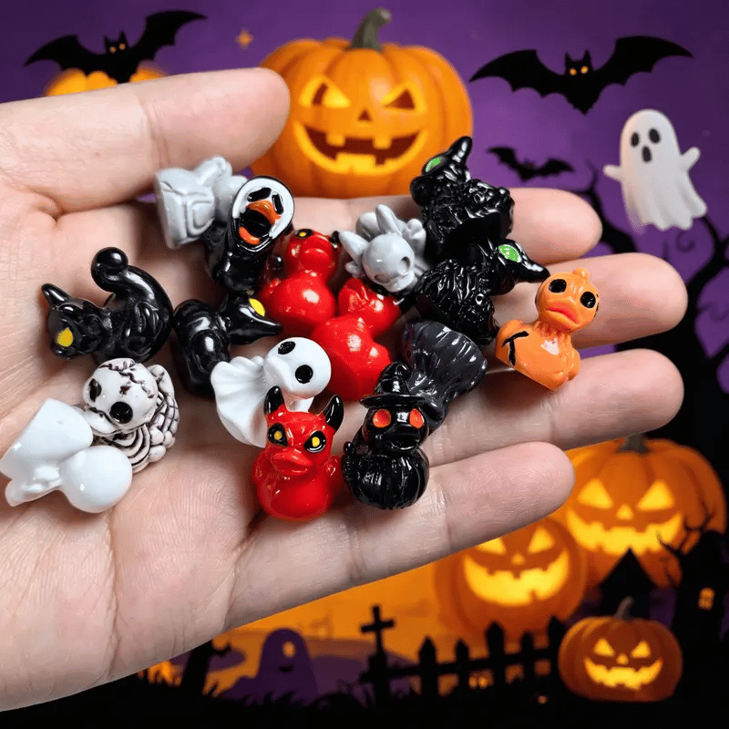 🔥Last Day 49% OFF - 🎃🦆Mini Ducks (✨Devil, Ghost, & Skeleton Designs)