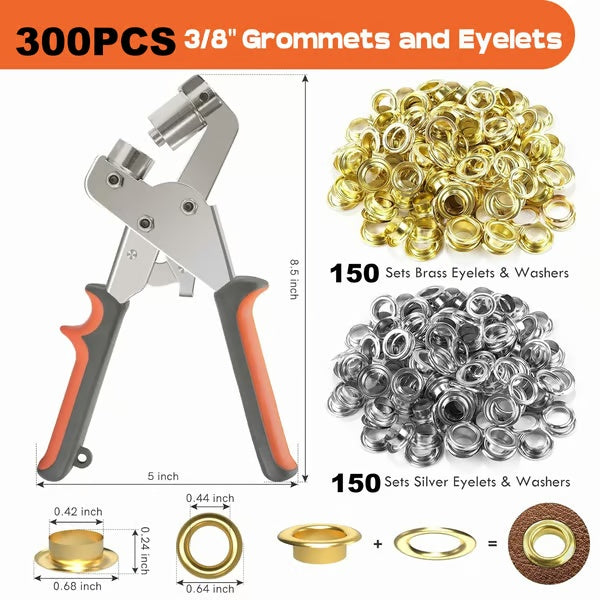 Heavy-Duty Professional Grommet Tool