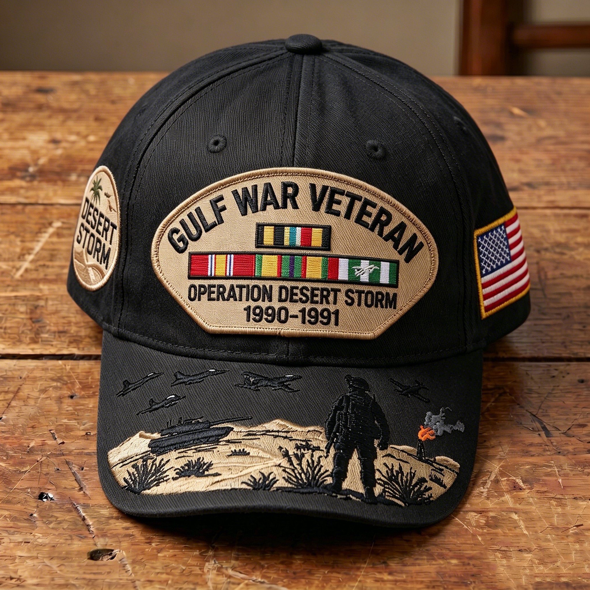 🇺🇸 Last Day Promo: 70% OFF 🎖️ - Gulf War Veteran Tribute Cap