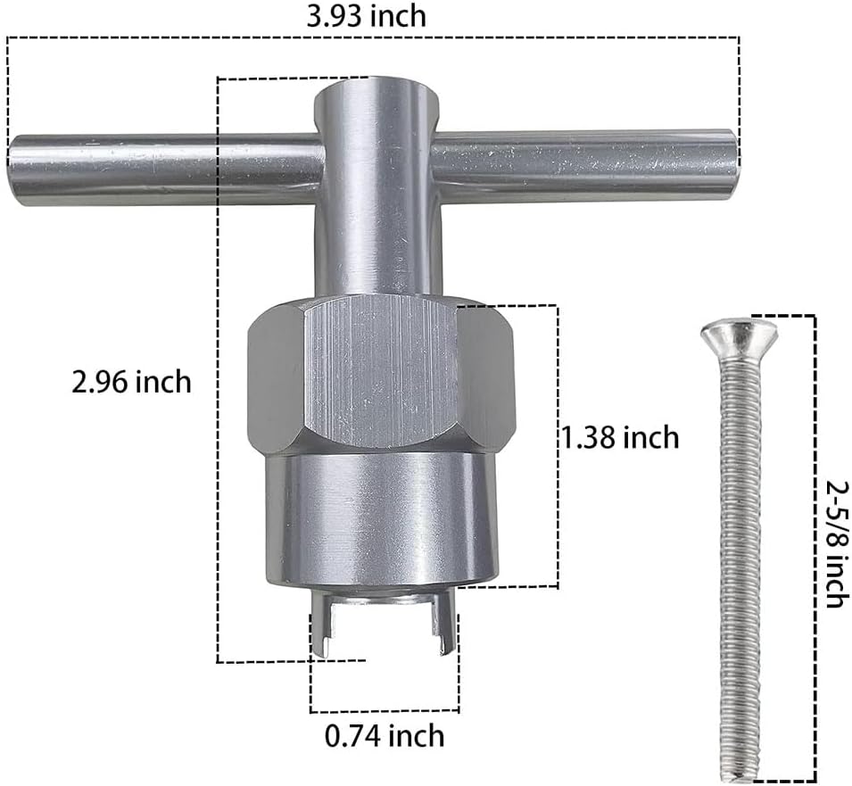 104421 Cartridge Puller For Moen Cartridge Removal Tool Compatible with Moen 1200,1222,1225 Single Handle Cartridges Moen Shower Cartridge Faucet Cartridge Replacement Core Puller
