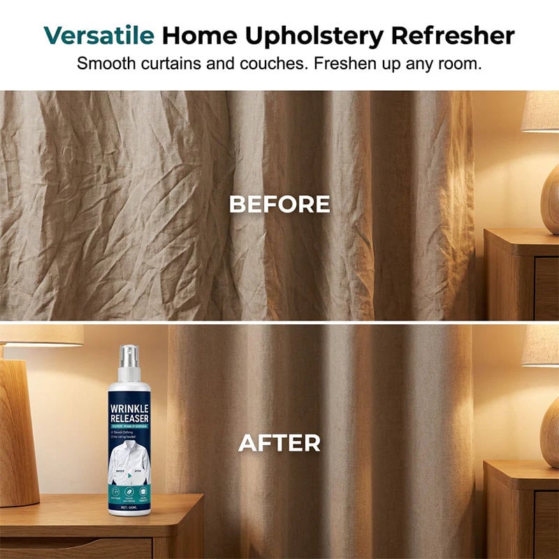 👔✨ Instant wrinkle release – no iron, travel-ready, static-free & fresh