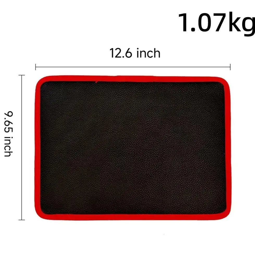Magnetic Tool Mat & Holder | 12.8"x9.8" Flexible Magnetic Tray for Garage Workshop, Scratchproof PVC Surface with Non-Slip Grip | Auto Repair, Toolbox Organizer for Mechanics & DIY fathersdaygift