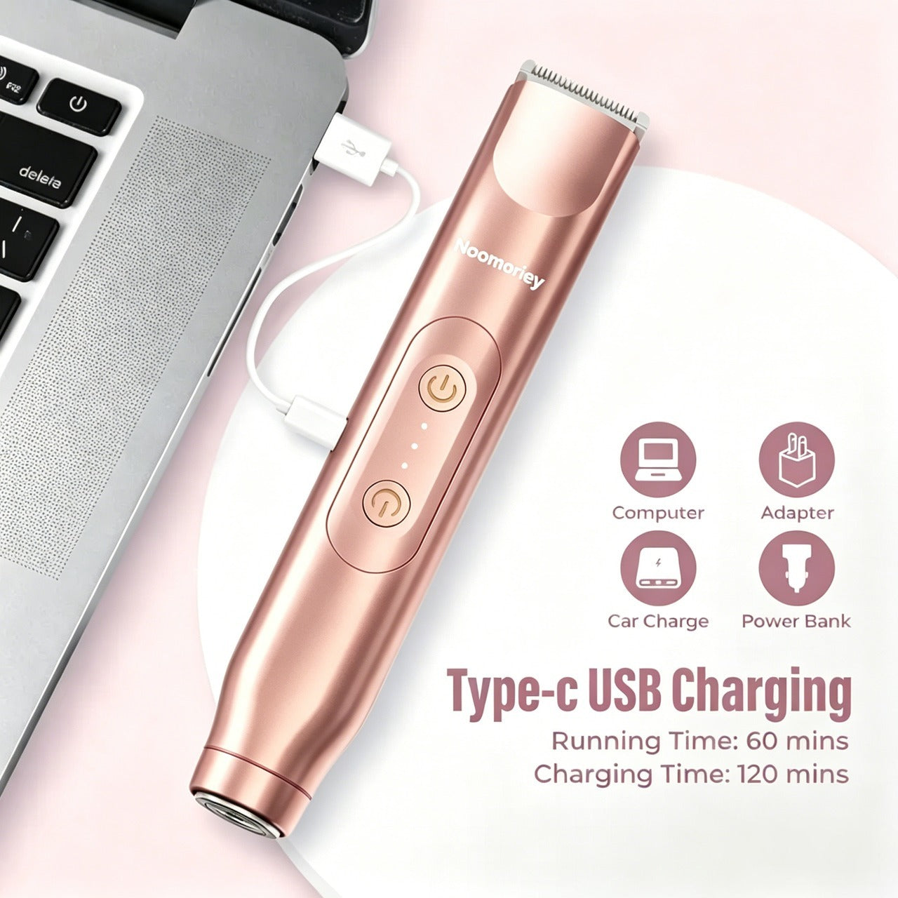 🎁Mother's Day-49%OFF 🔥2 in 1 Electric Hair Removal Tool Trimmer