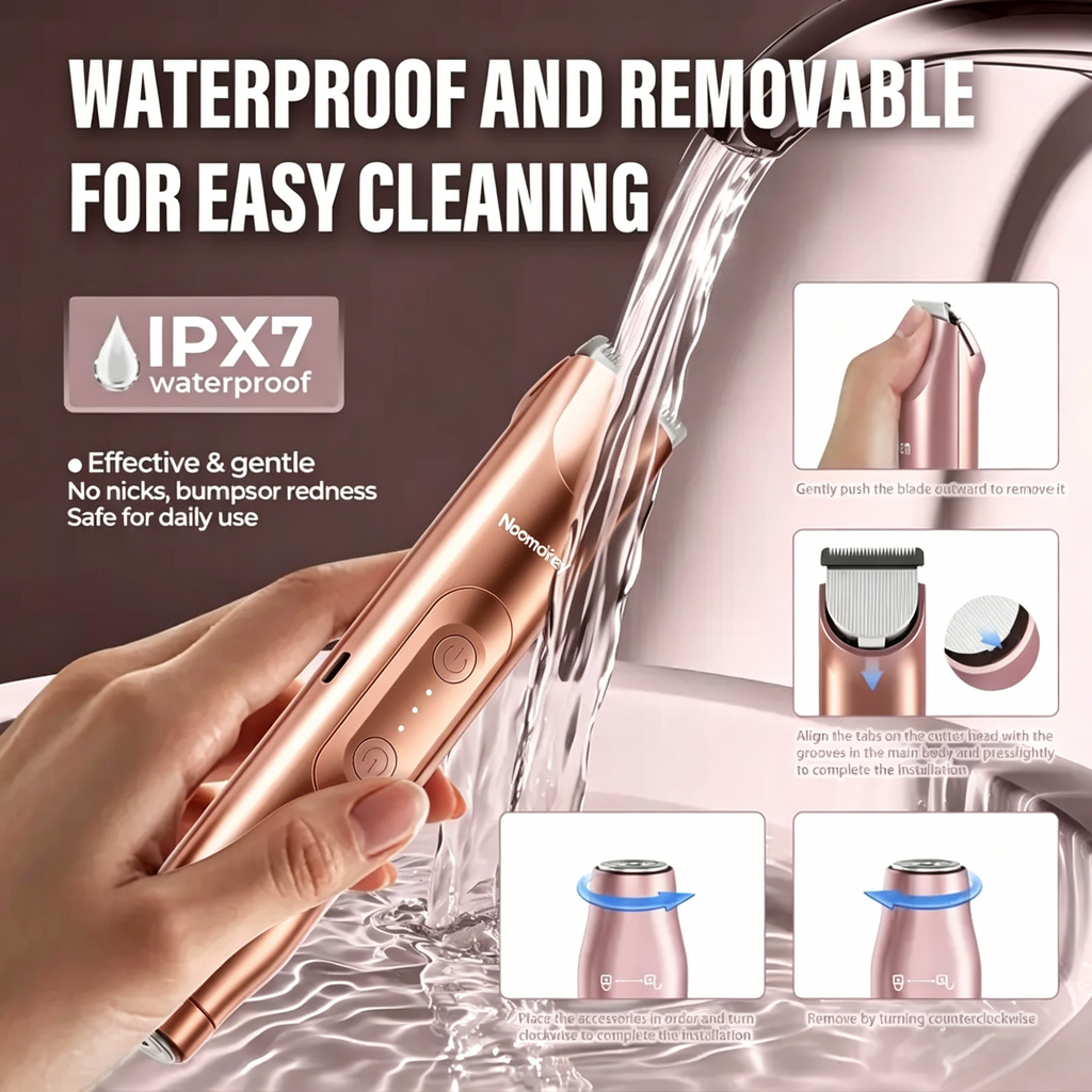 🎁Mother's Day-49%OFF 🔥2 in 1 Electric Hair Removal Tool Trimmer