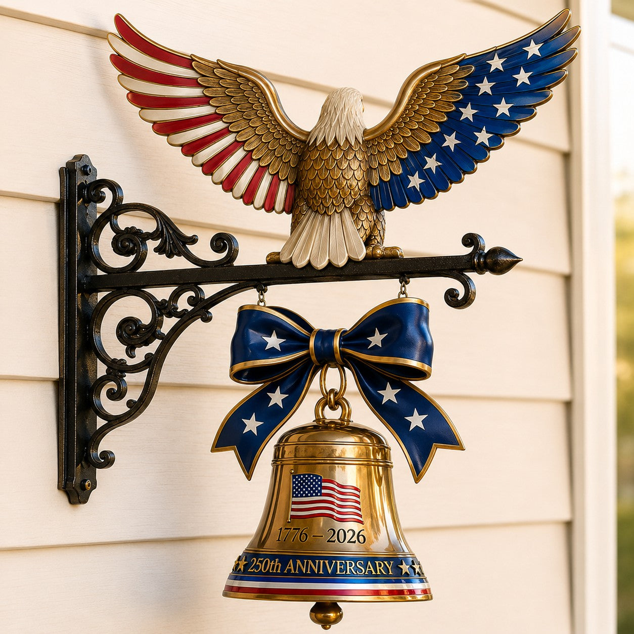🔔🔔 Ring in the Semiquincentennial: 1776-2026 "Spirit of Liberty" Eagle Bell