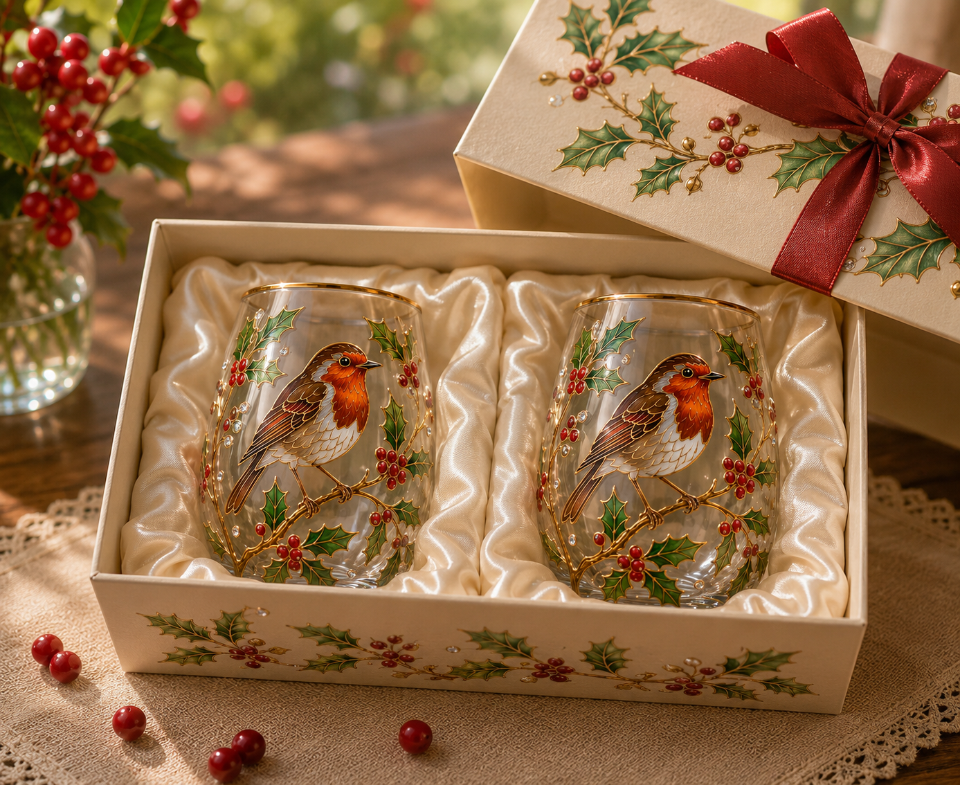 🌸🌿 Limited Edition 2026 Garden Morning Bliss Glass Tea Cup☀️☕