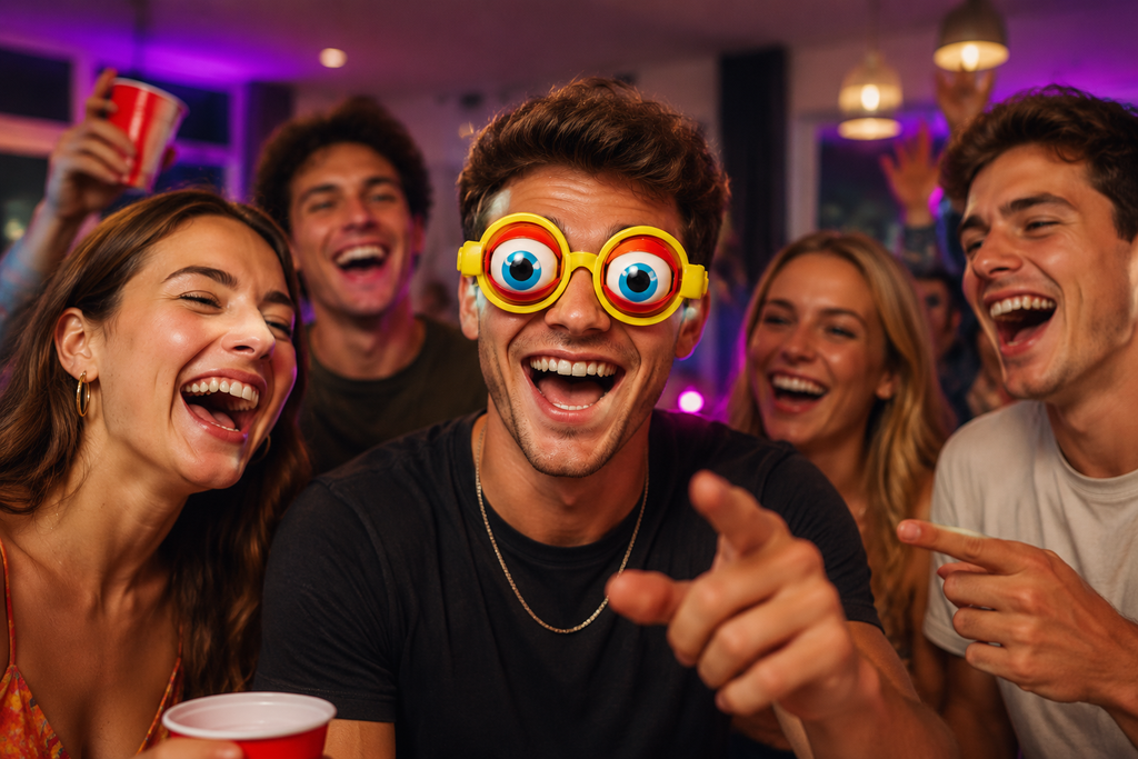 🤪 Kinetic Crazy Eyes Glasses 👓 for Instant Laughs 😂 & Party Fun