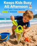🏖️ Kids Sand & Water Funnel Toy with Sifting Shovel – Keeps Kids Busy All Afternoon 🌊
