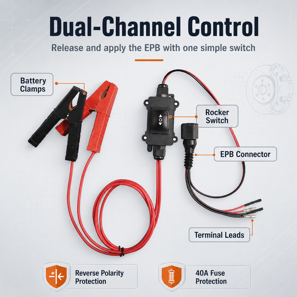 🔧 Emergency EPB Reset Tool – Fast Release &amp; Reset for Electronic Parking Brakes