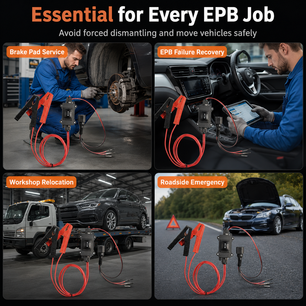 🔧 Emergency EPB Reset Tool – Fast Release &amp; Reset for Electronic Parking Brakes