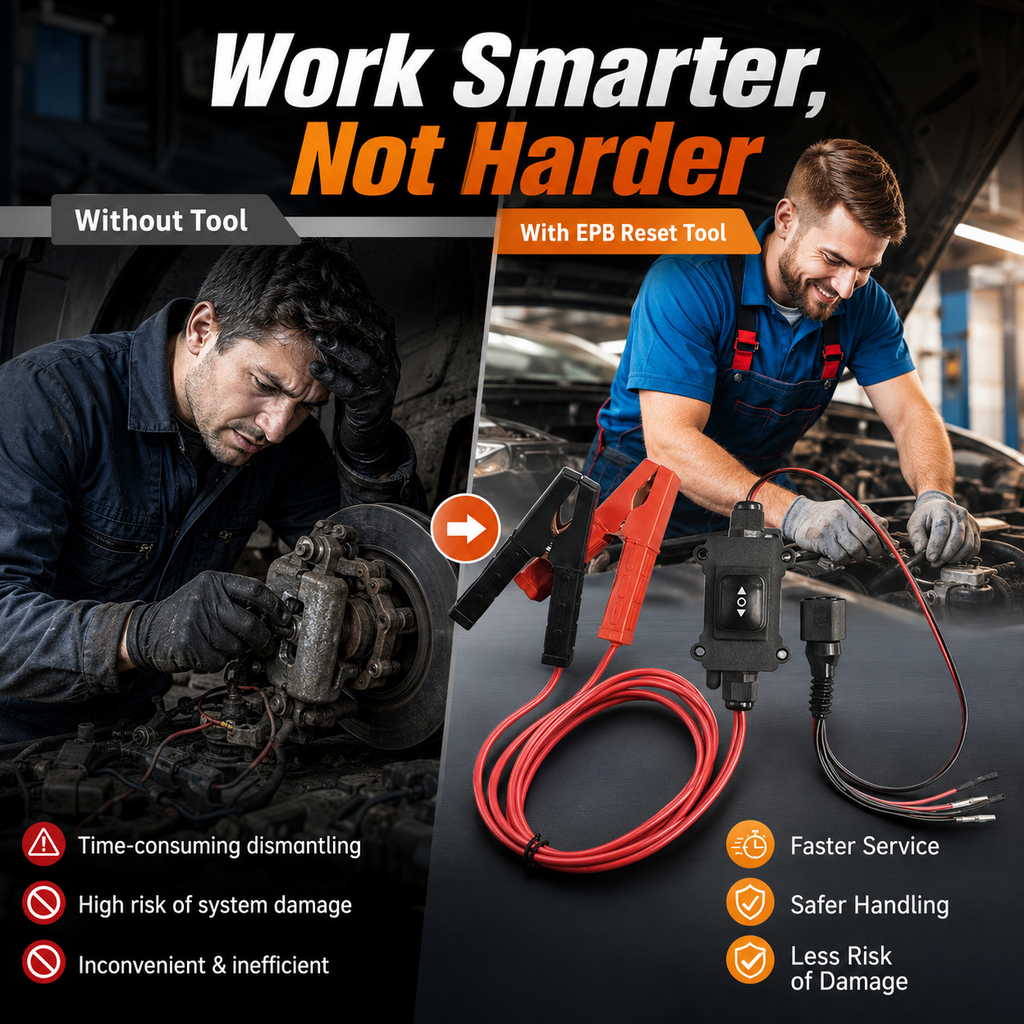 🔧 Emergency EPB Reset Tool – Fast Release &amp; Reset for Electronic Parking Brakes