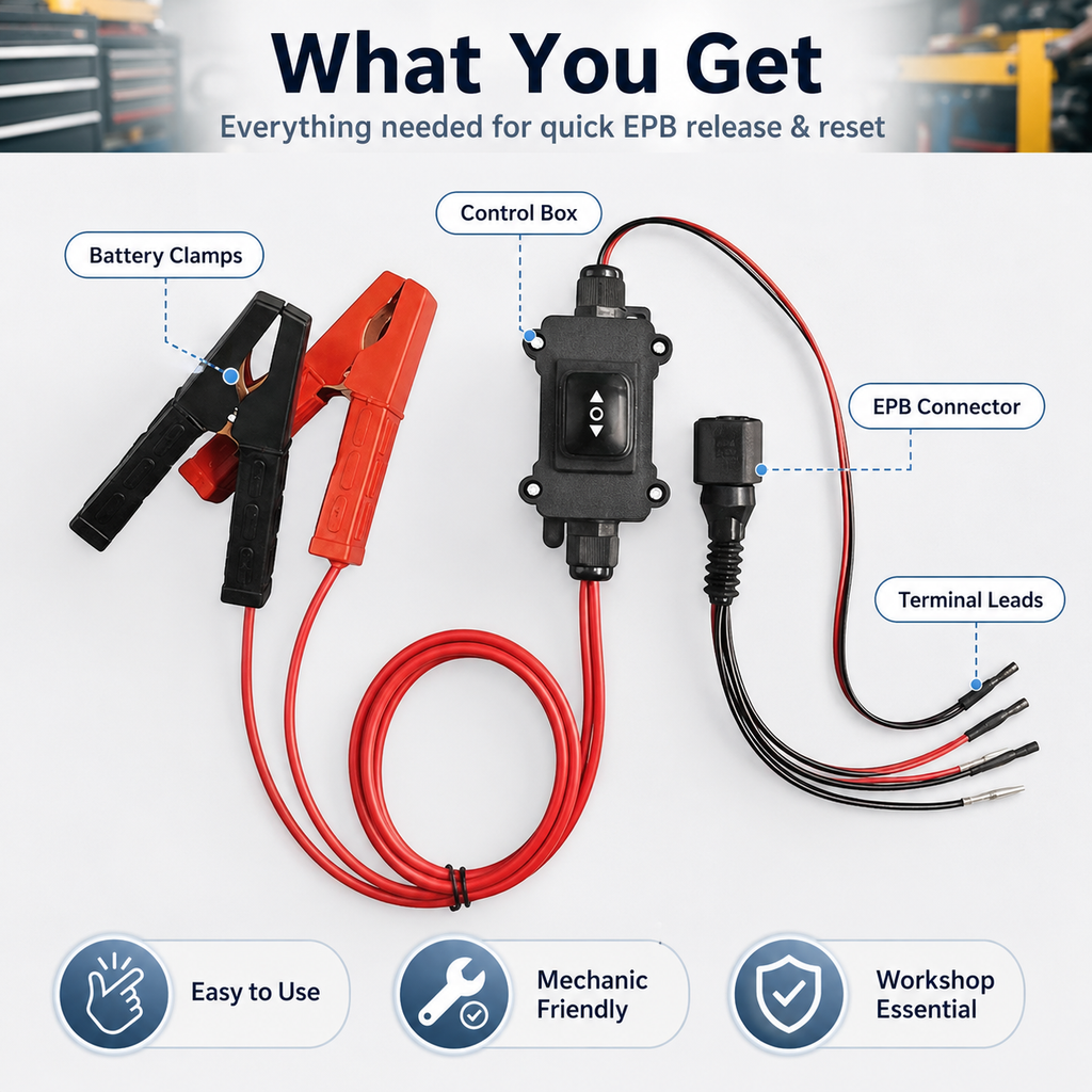 🔧 Emergency EPB Reset Tool – Fast Release &amp; Reset for Electronic Parking Brakes