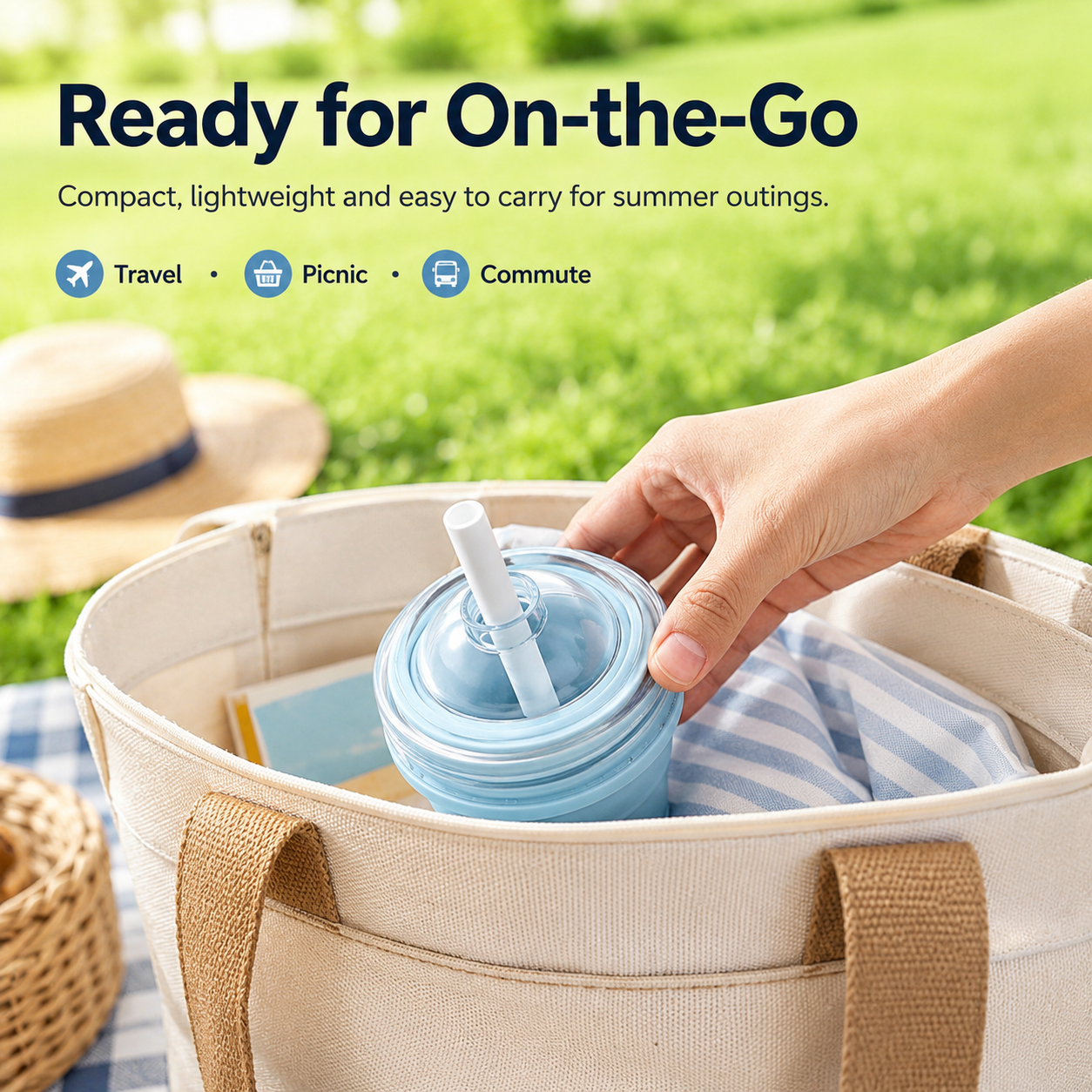 🧊 2-in-1 Ice Maker &amp; Straw Cup – Summer Cup Essential