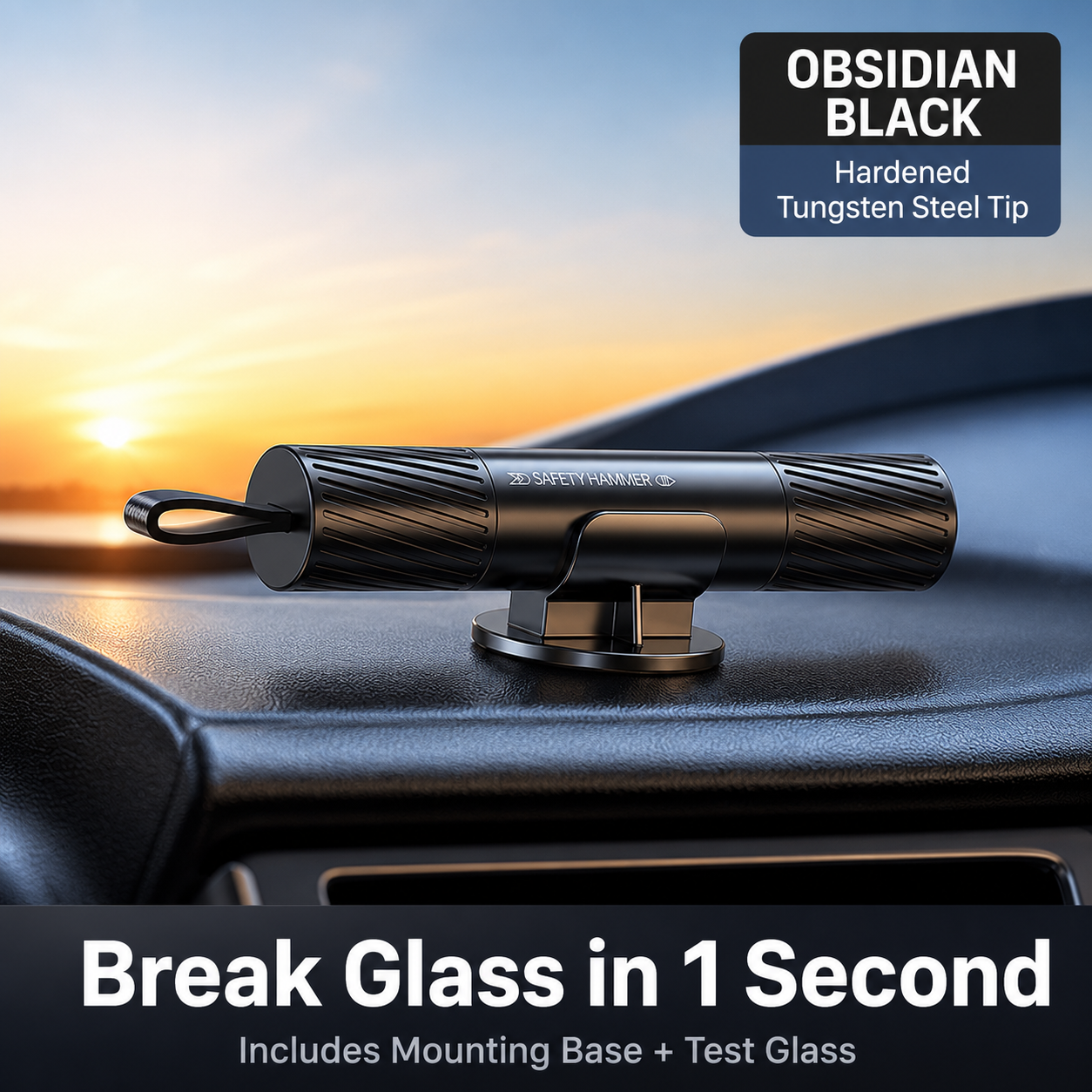 🚗 2-in-1 Car Emergency Escape Tool