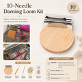 🧵 Fast Fabric Repair – Mini Darning Loom Kit