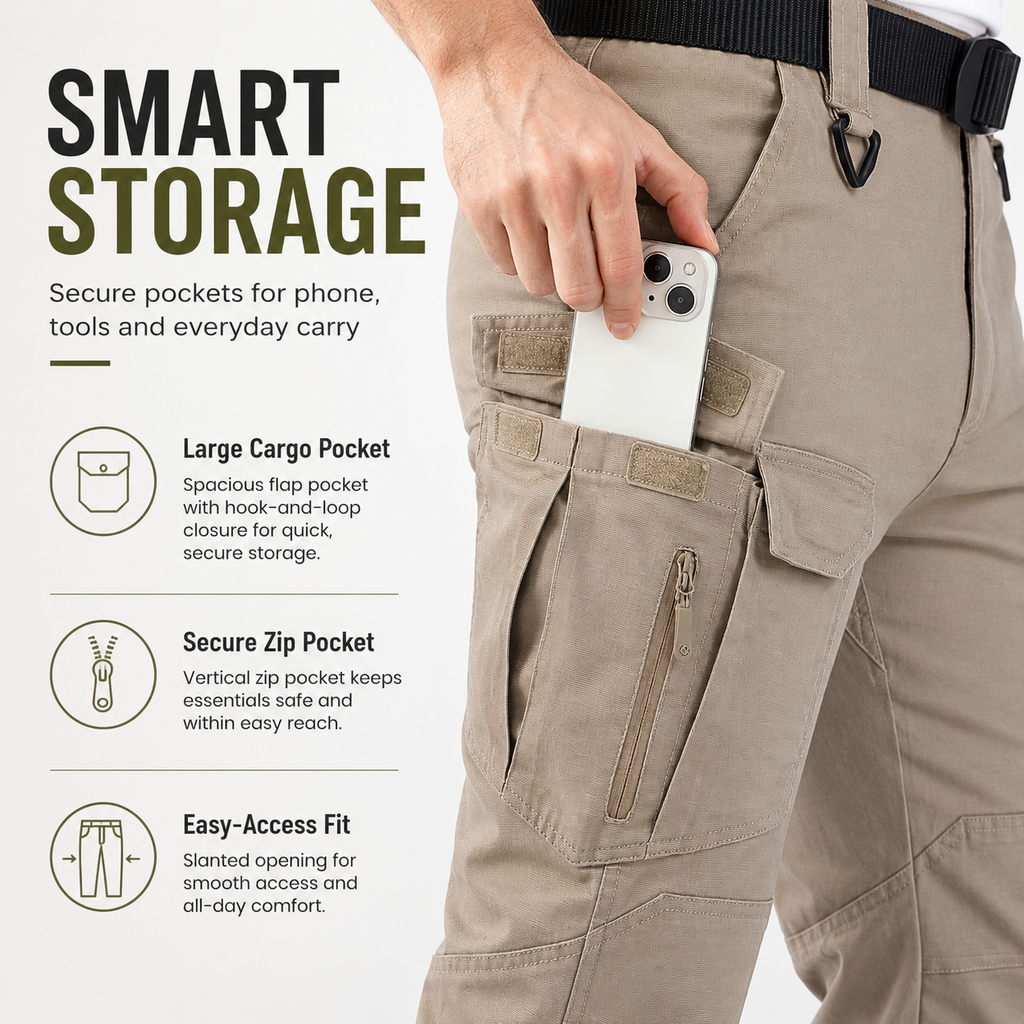 👖 Men's Tactical Cargo Pants