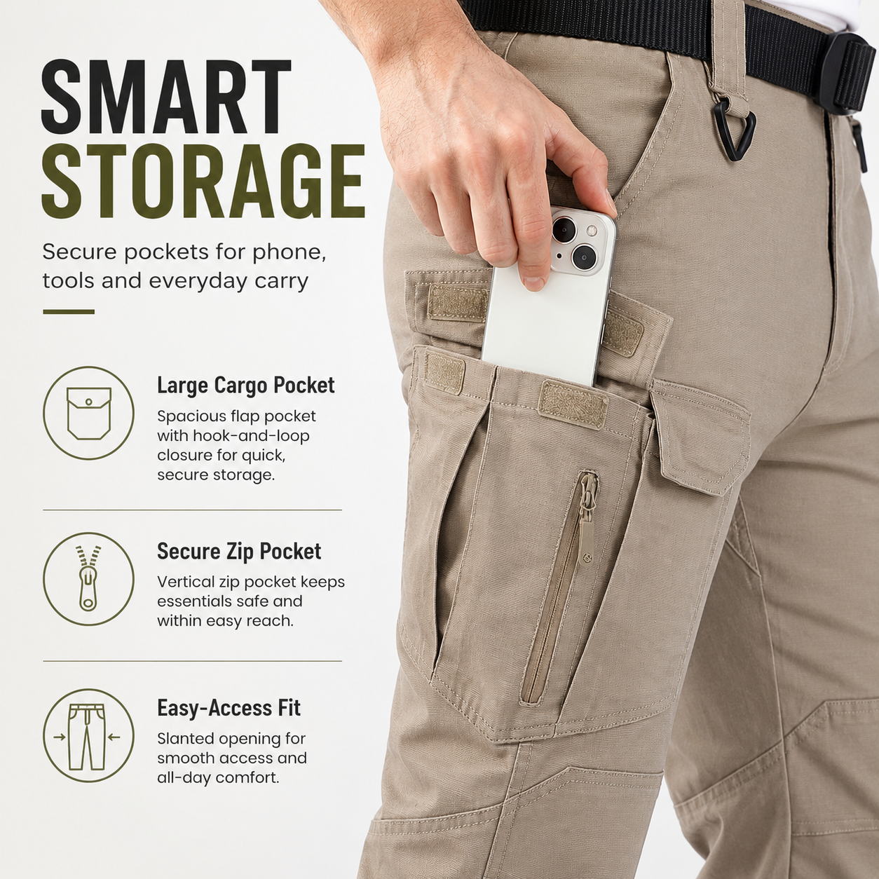 👖 Men's Tactical Cargo Pants