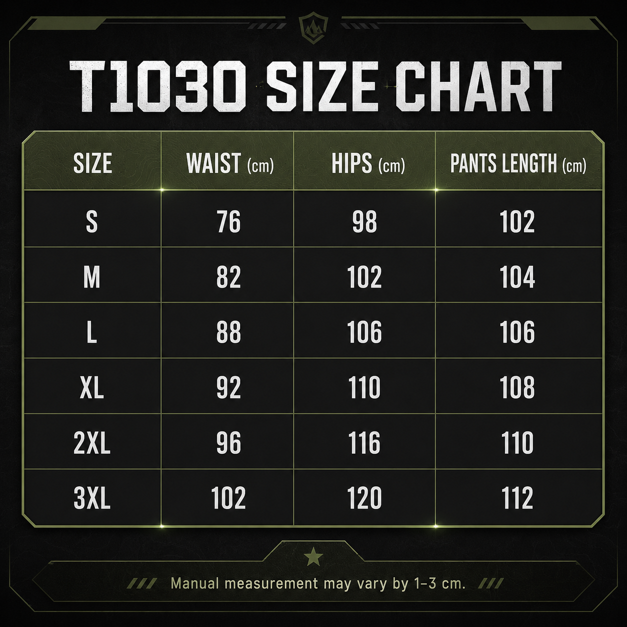 👖 Men's Tactical Cargo Pants