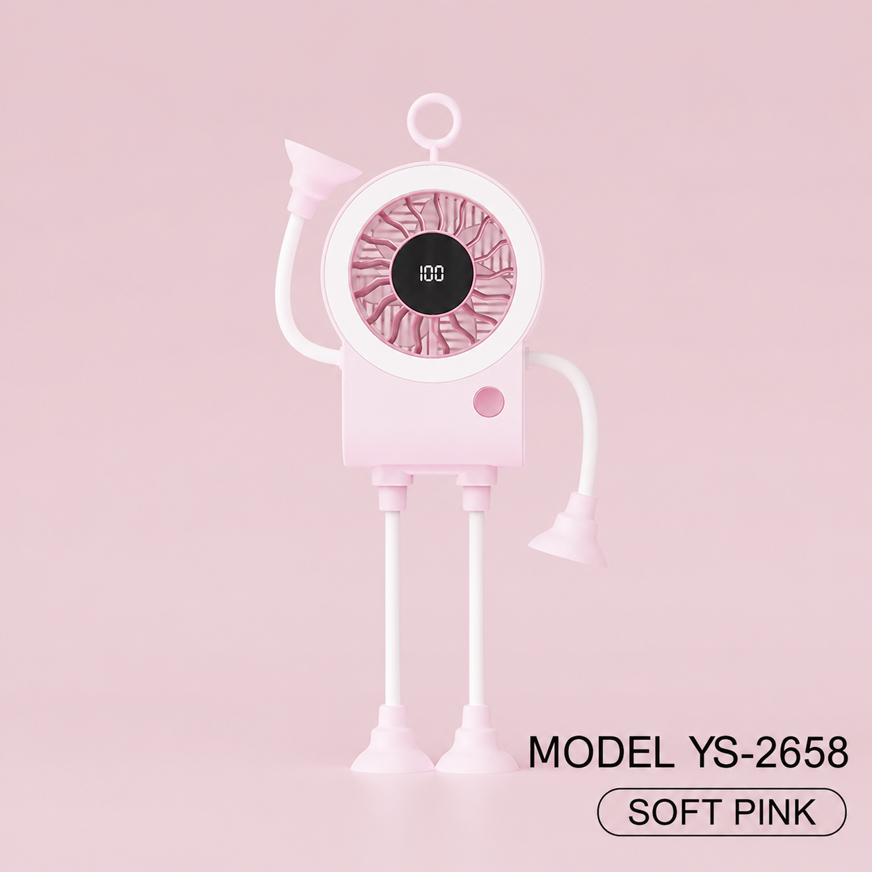 🌀 Cute Desk Fan – Say Hi to Cool Comfort