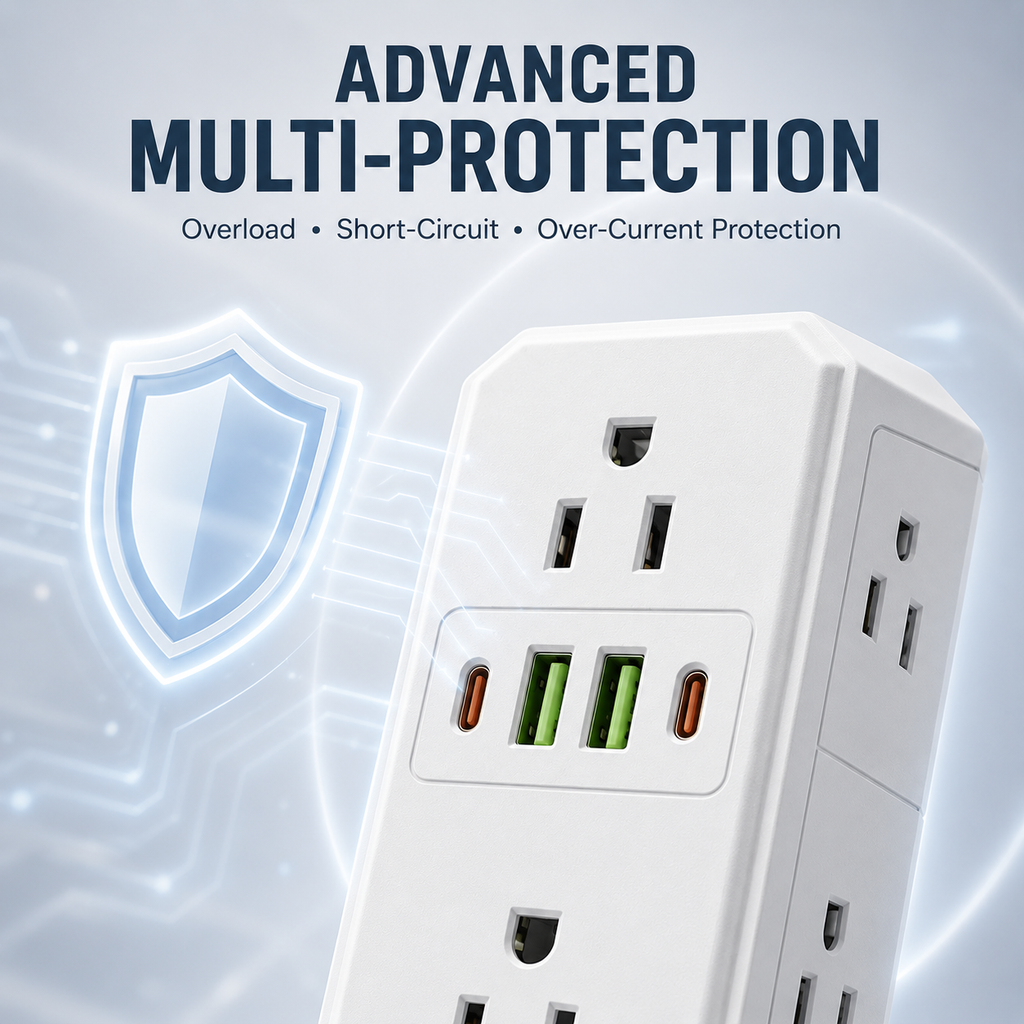 🔌 10-in-1 Power Expansion