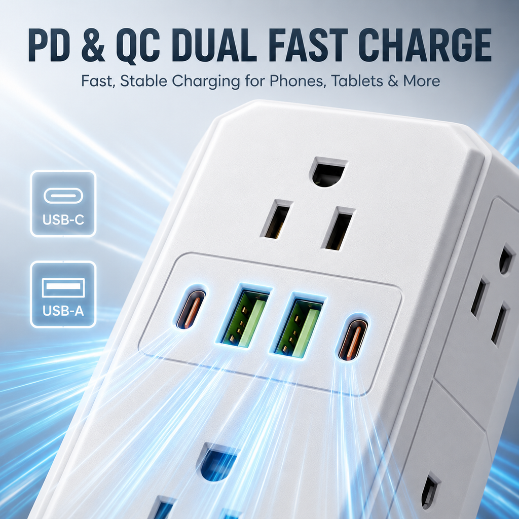 🔌 10-in-1 Power Expansion