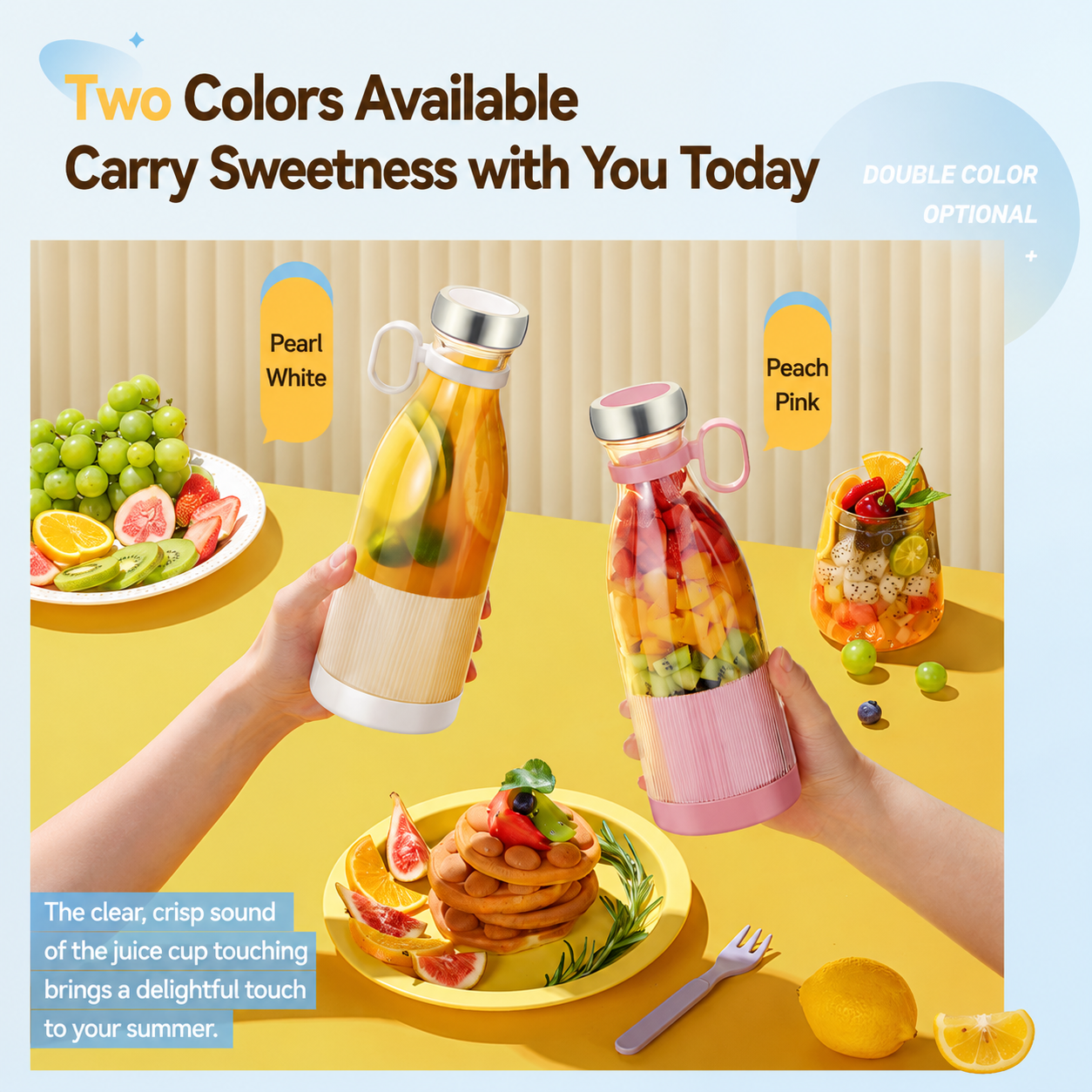 🍹Portable Electric Juicer Cup for Smoothies and Fresh Juice