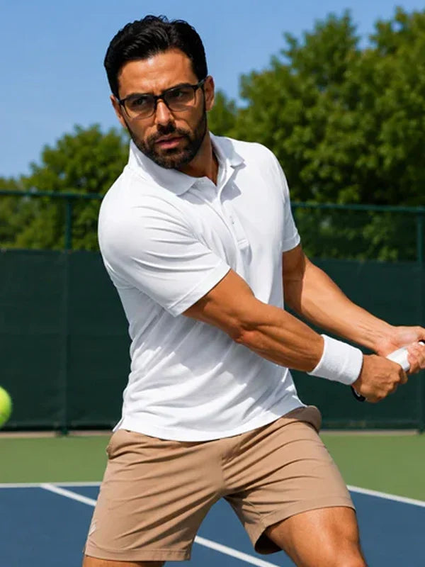 ⚡Men's Quick-Dry Performance Polo Shirt | Moisture-Wicking & UPF30+