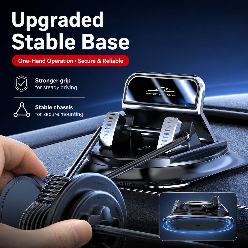 ❤️‍🔥Hot Sale-Car phone holder 360 degree rotation