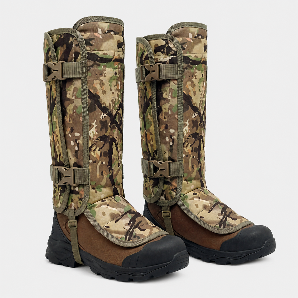 🐍🛡 Reinforced Lower Leg Protection Gaiters – 1000D Outdoor Leg Guards for Hiking & Hunting ⛰️