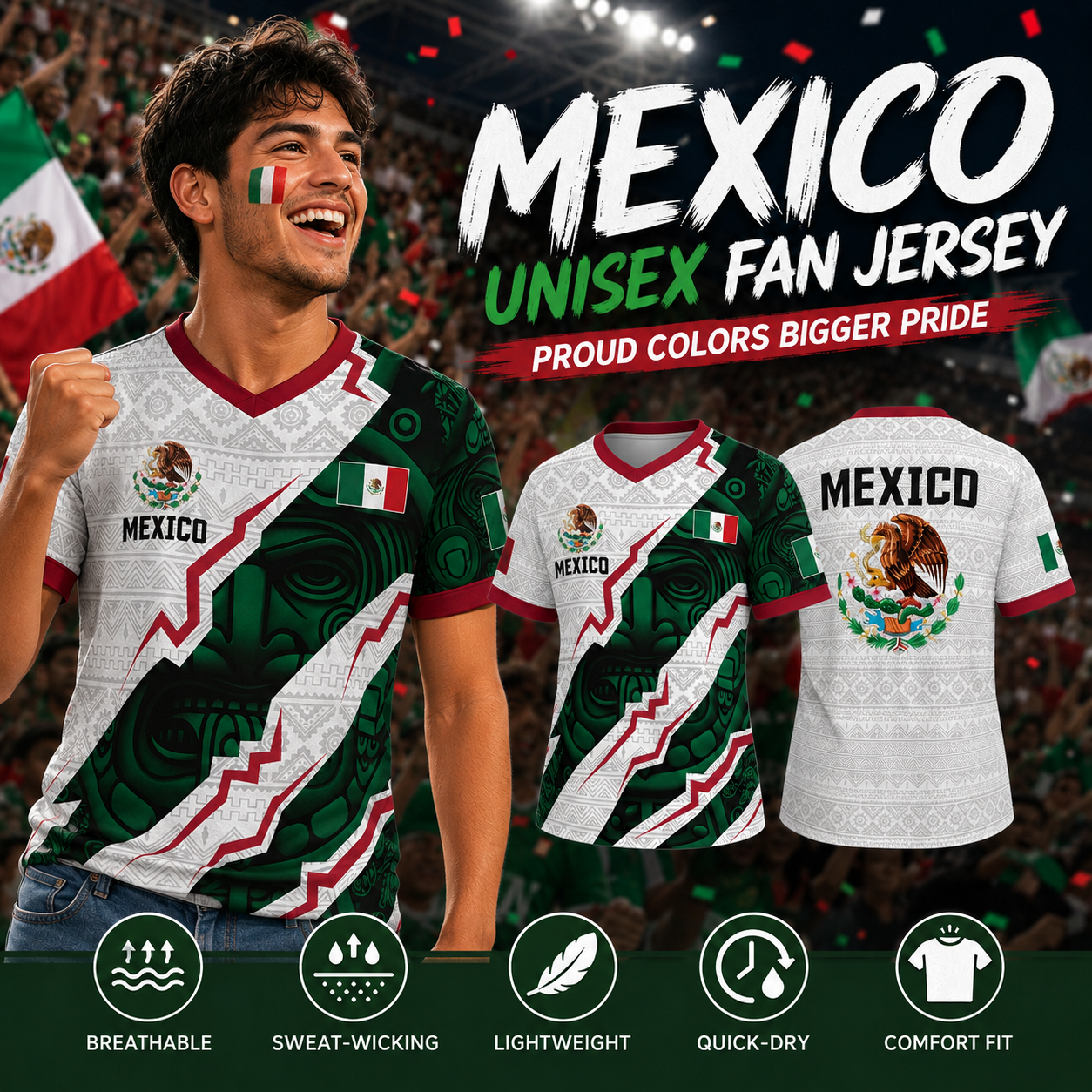 🇲🇽⚽ 2026 Mexico Soccer Jersey – Ultimate Gift for Passionate Football Fans