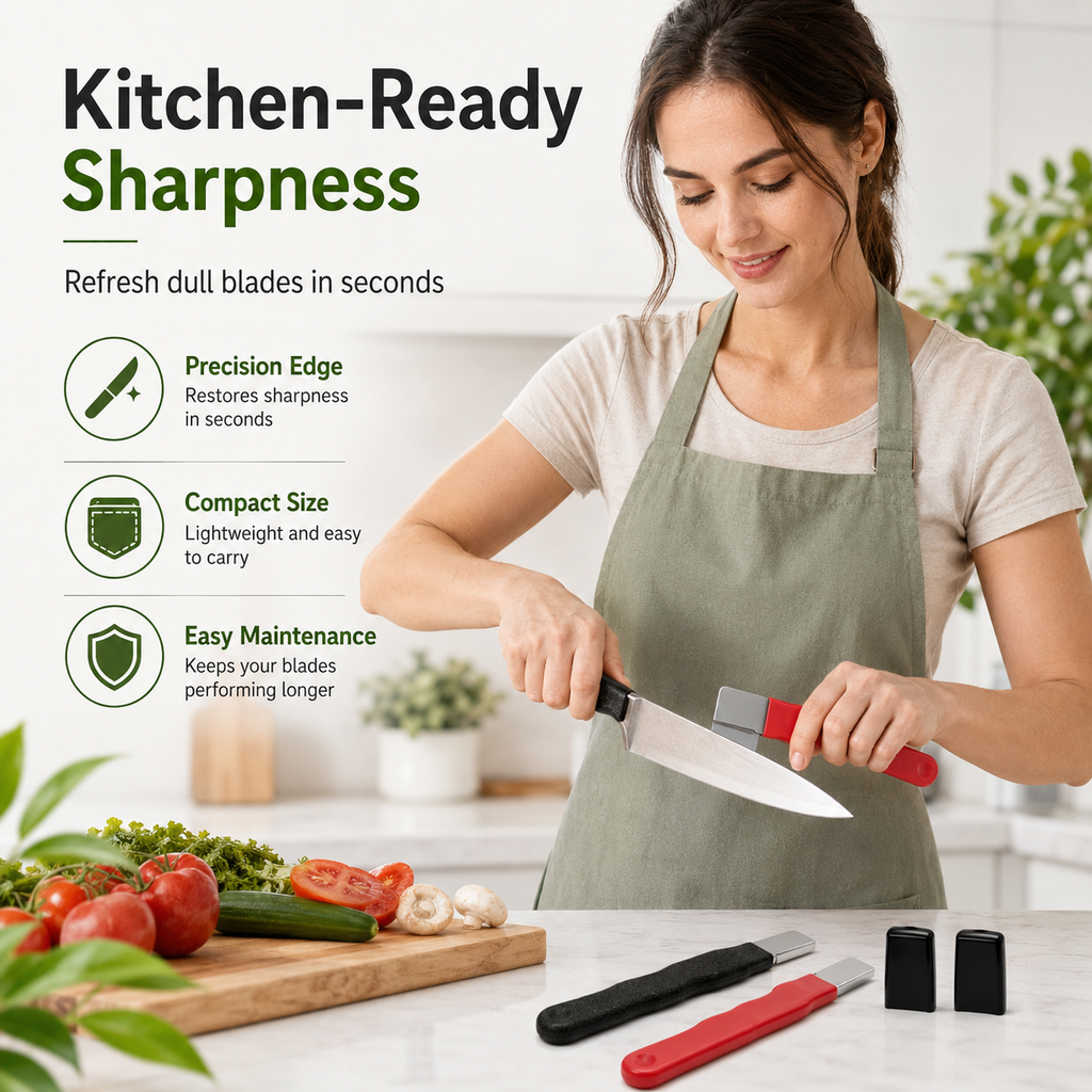 3 Count Professional Kitchen Knife Sharpener