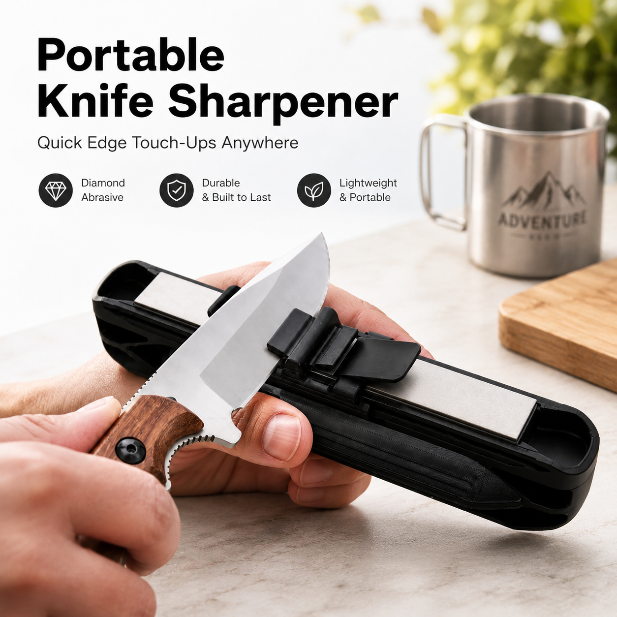 🔪✨Portable Precision Knife Sharpener