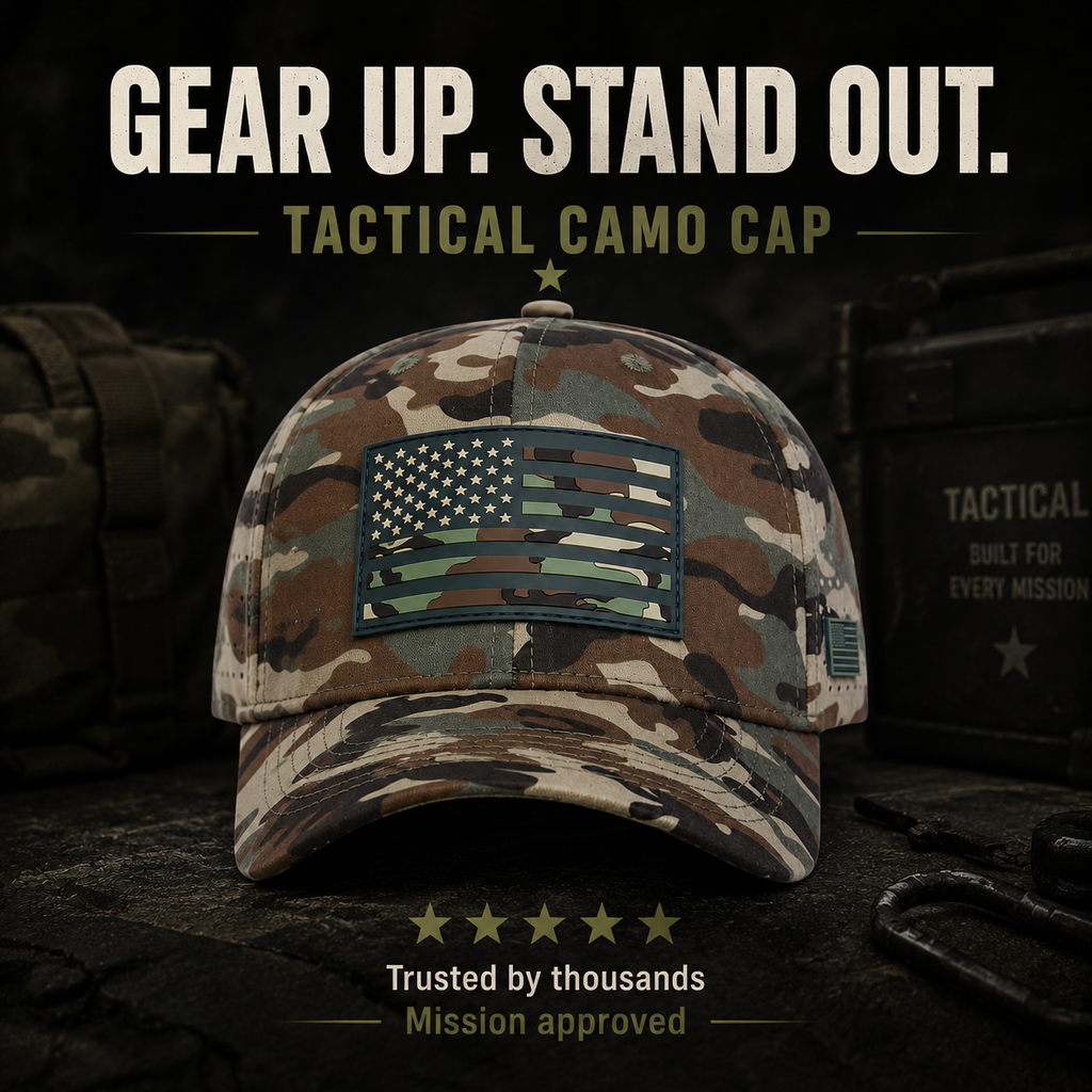 USA Flag Pattern Baseball Cap