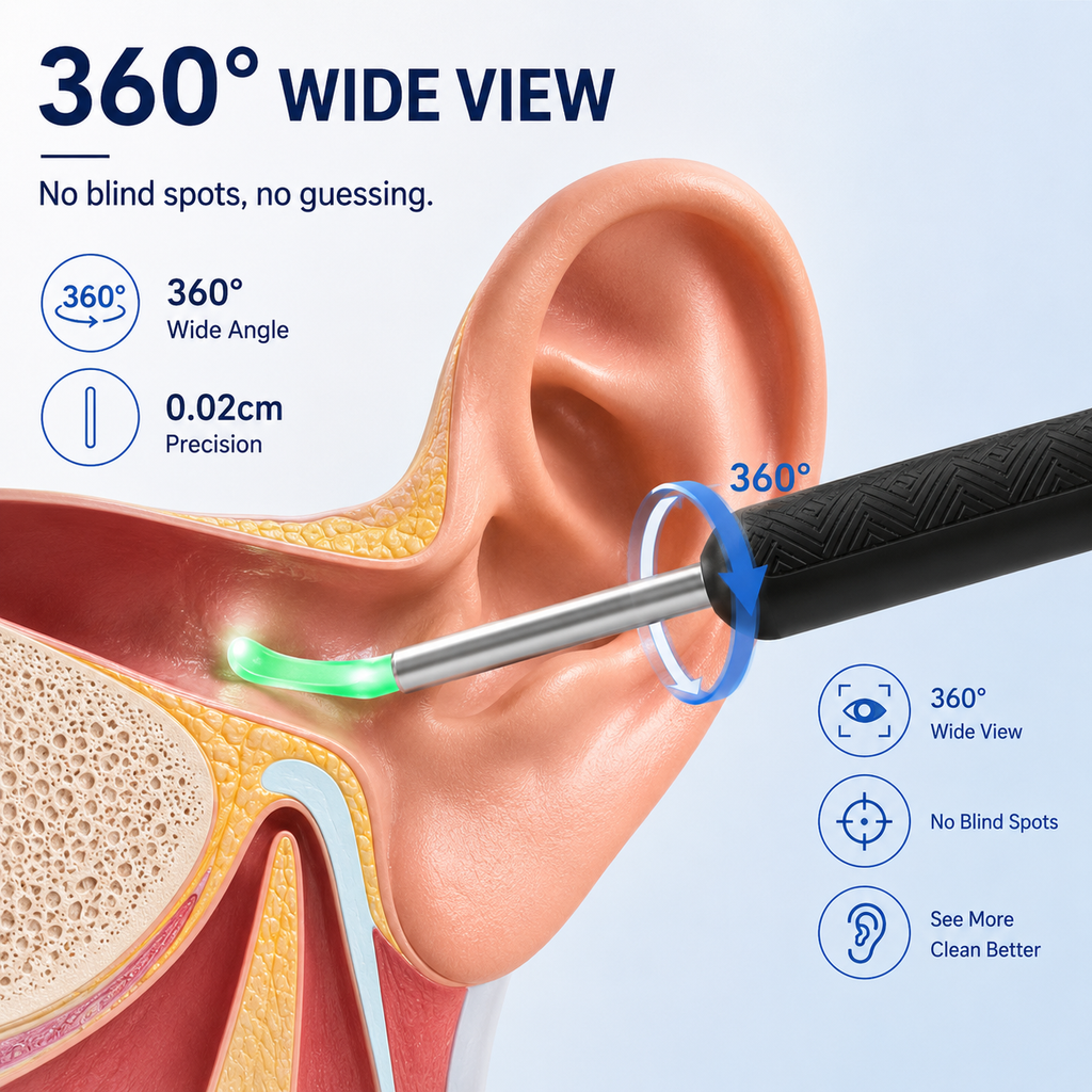 1080P Ear Wax Removal Camera