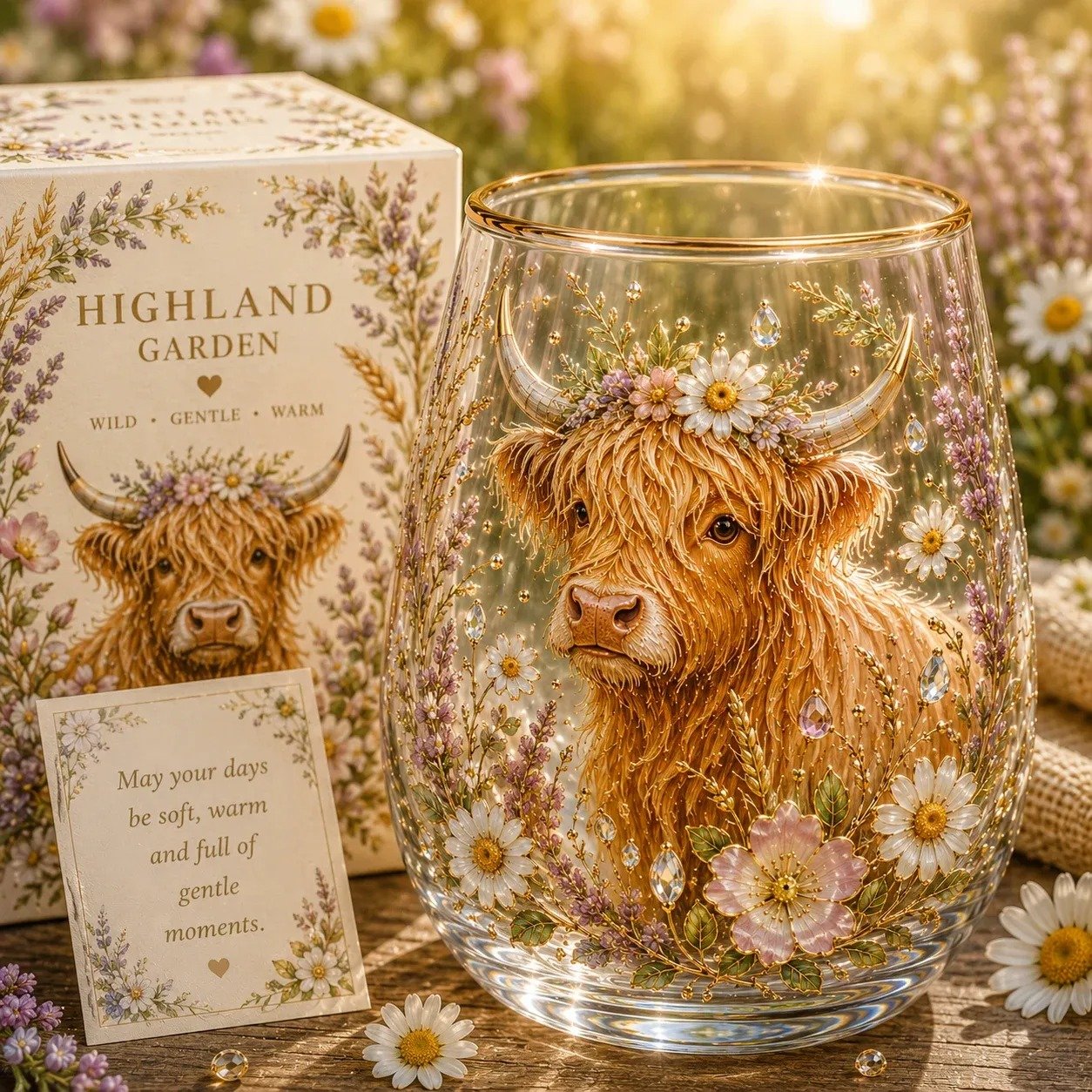 🔥LAST DAY 49% OFF - 🌸🌿 Limited Edition 2026 Garden Morning Bliss Glass Tea Cup☀️☕