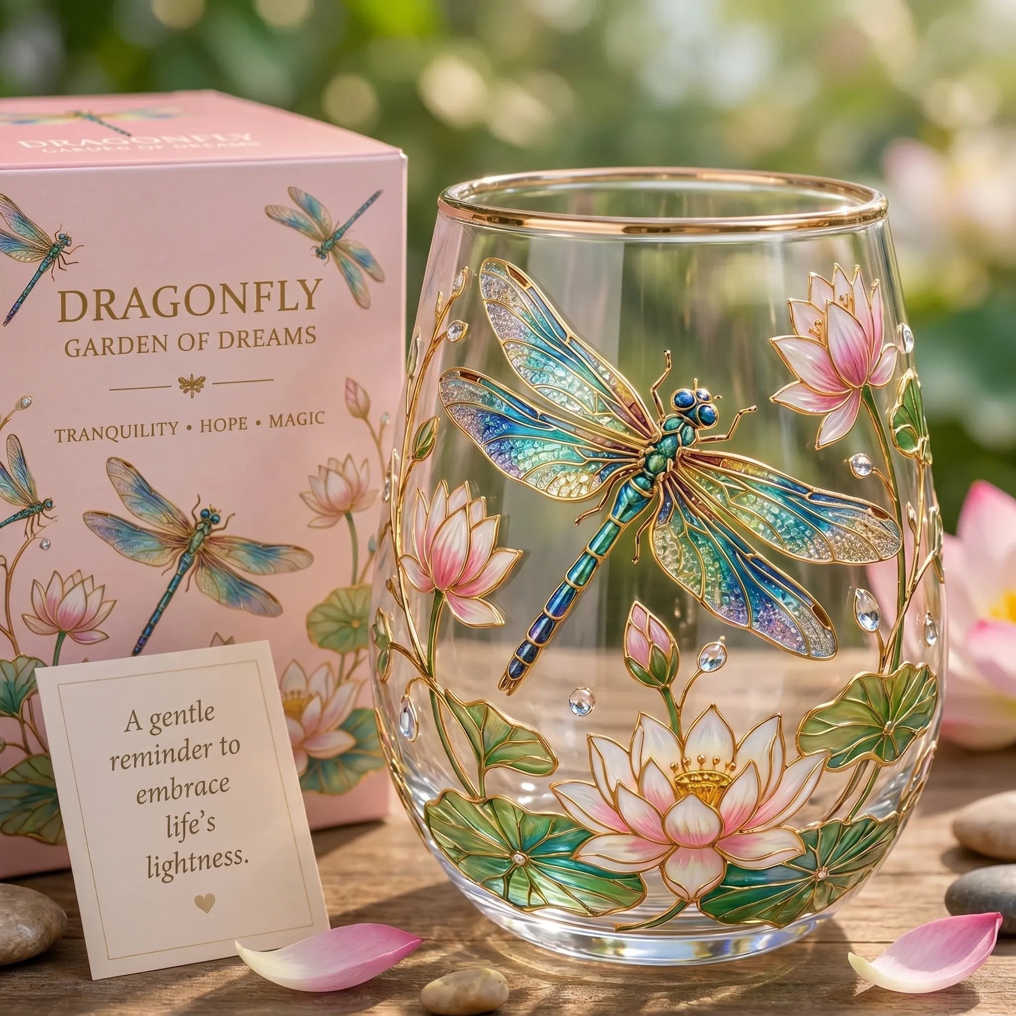 🔥LAST DAY 49% OFF - 🌸🌿 Limited Edition 2026 Garden Morning Bliss Glass Tea Cup☀️☕