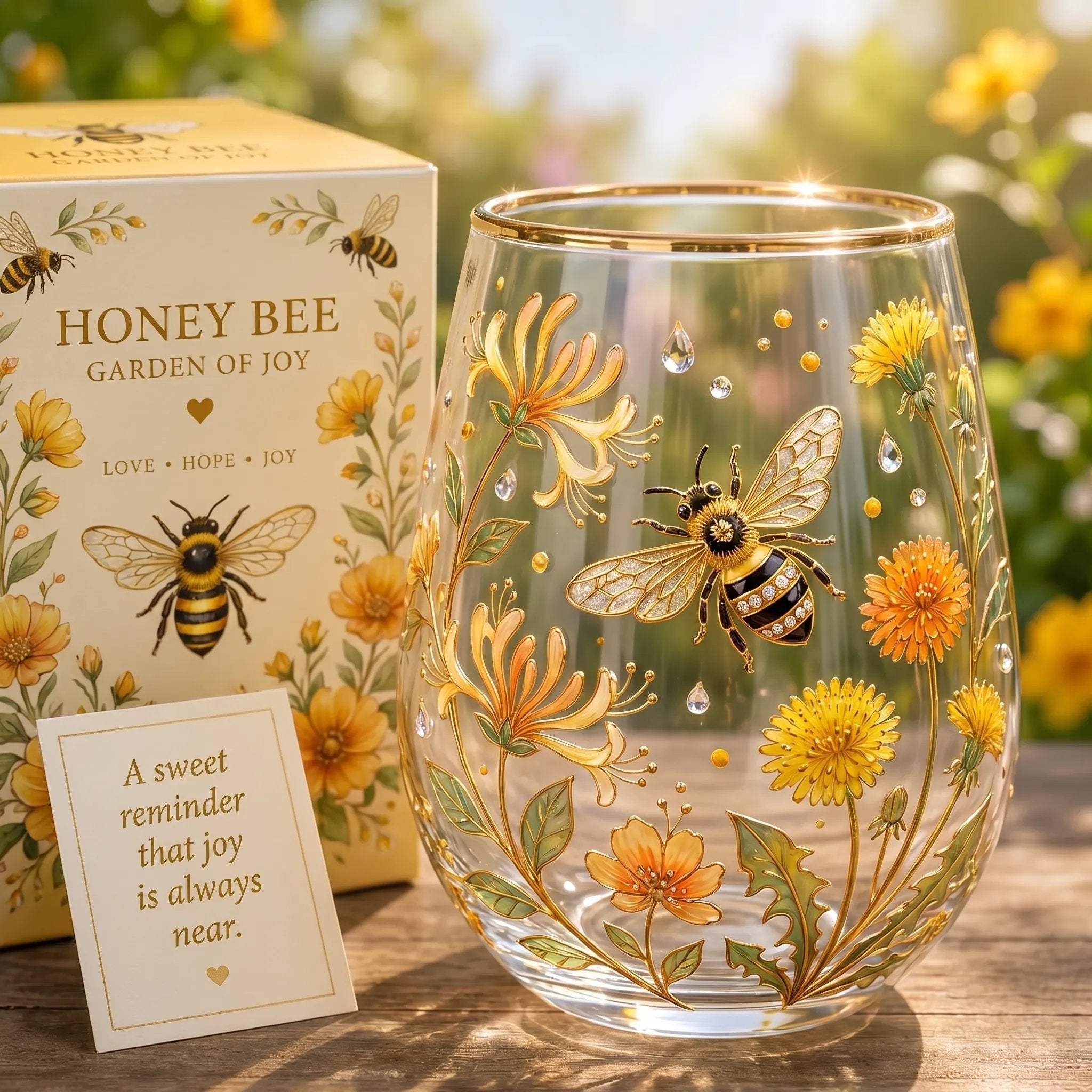 🔥LAST DAY 49% OFF - 🌸🌿 Limited Edition 2026 Garden Morning Bliss Glass Tea Cup☀️☕