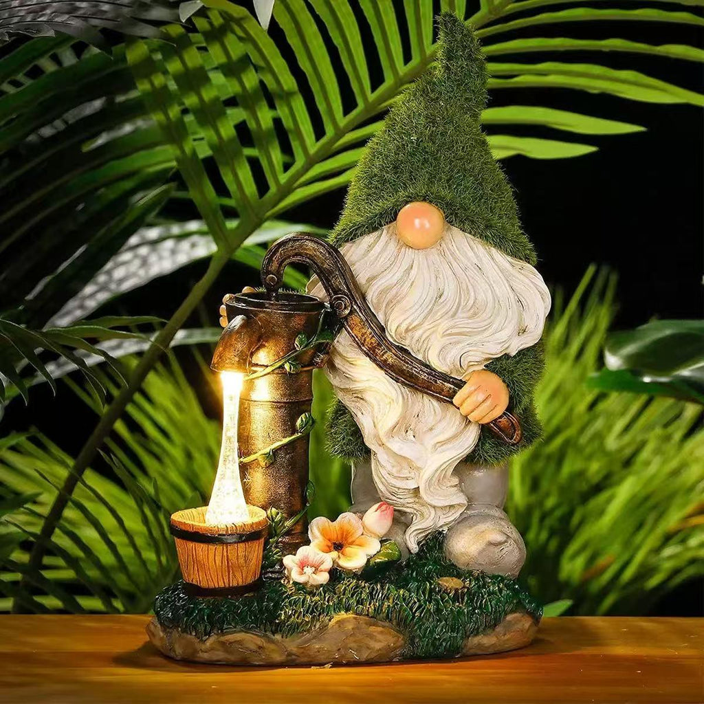 🌺Summer Sale 49% OFF🔥Outdoor Garden Gnomes with LED Solar Light
