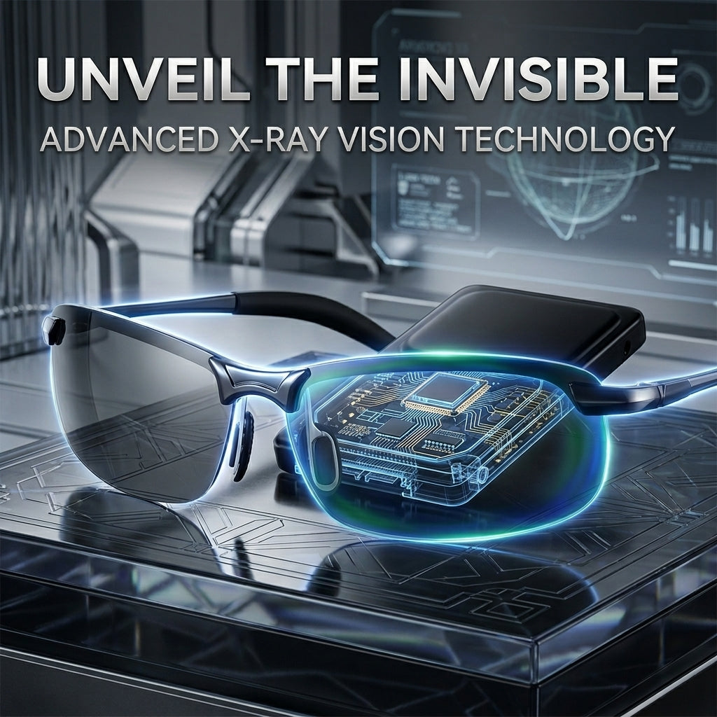 🕶️Smart Vision Glasses – Anti-Glare UV Protection with Infrared Night Vision & Impact-Resistant Lenses