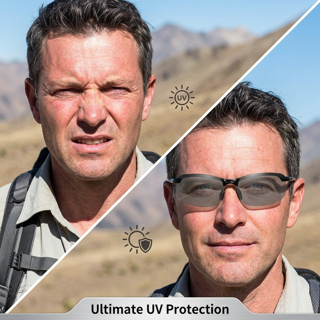🕶️Smart Vision Glasses – Anti-Glare UV Protection with Infrared Night Vision & Impact-Resistant Lenses