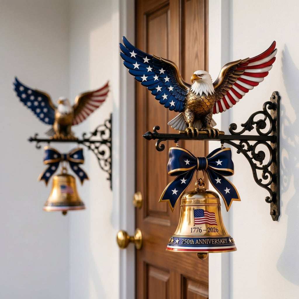 🔥 Ring in the Semiquincentennial: 1776-2026 "Spirit of Liberty" Eagle Bell