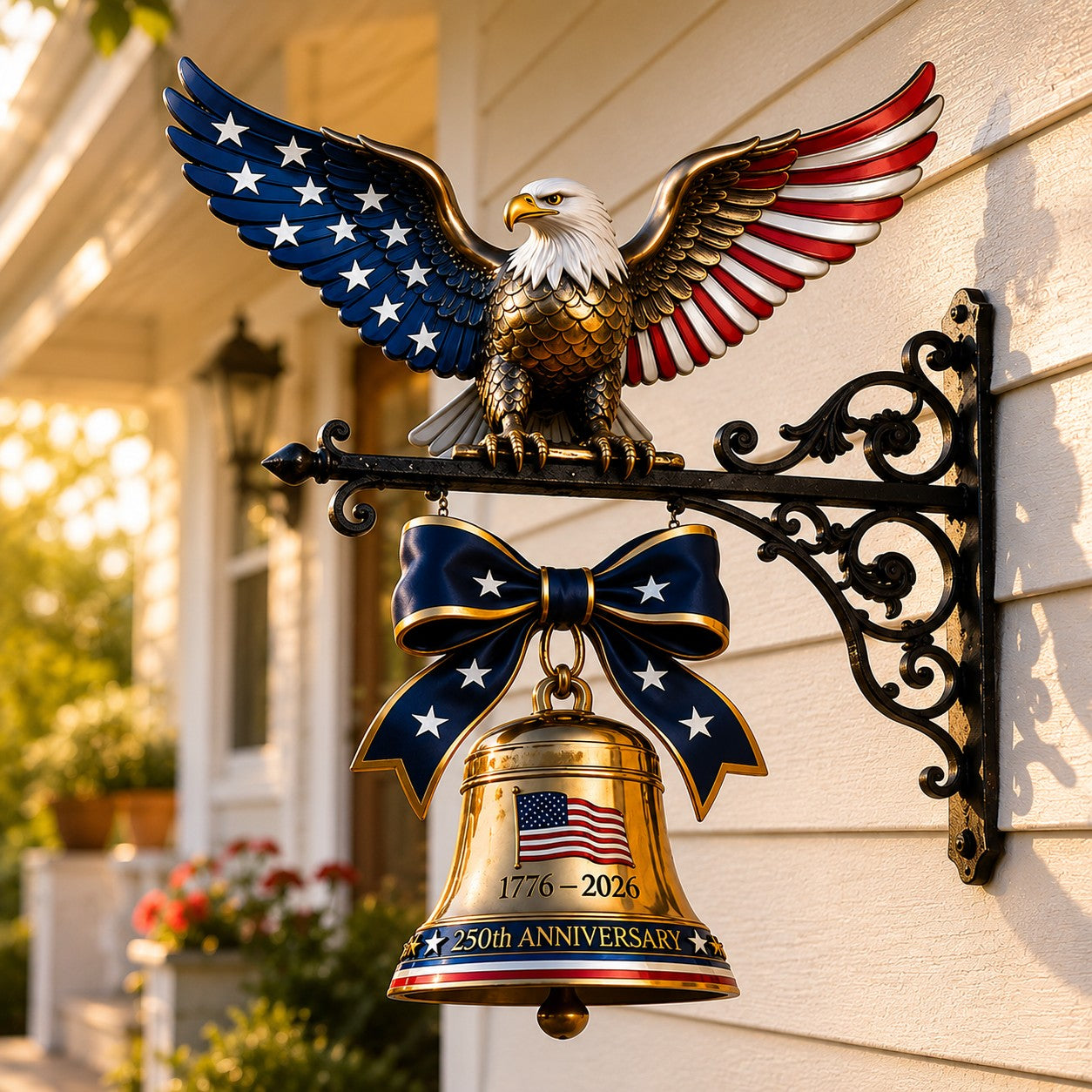 🔥 Ring in the Semiquincentennial: 1776-2026 "Spirit of Liberty" Eagle Bell