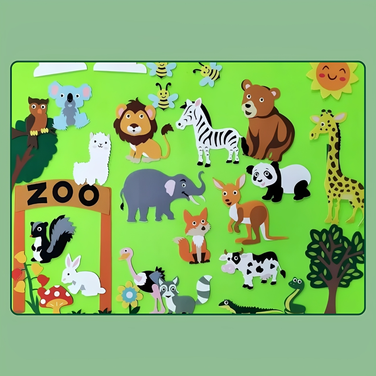 Montessori Learning Felt Board - Explore Imaginative Worlds!