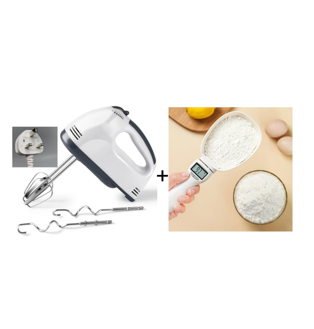 ⏳LAST DAY SALE 50% OFF !!📢Multifunctional Handheld Electric Egg Beater
