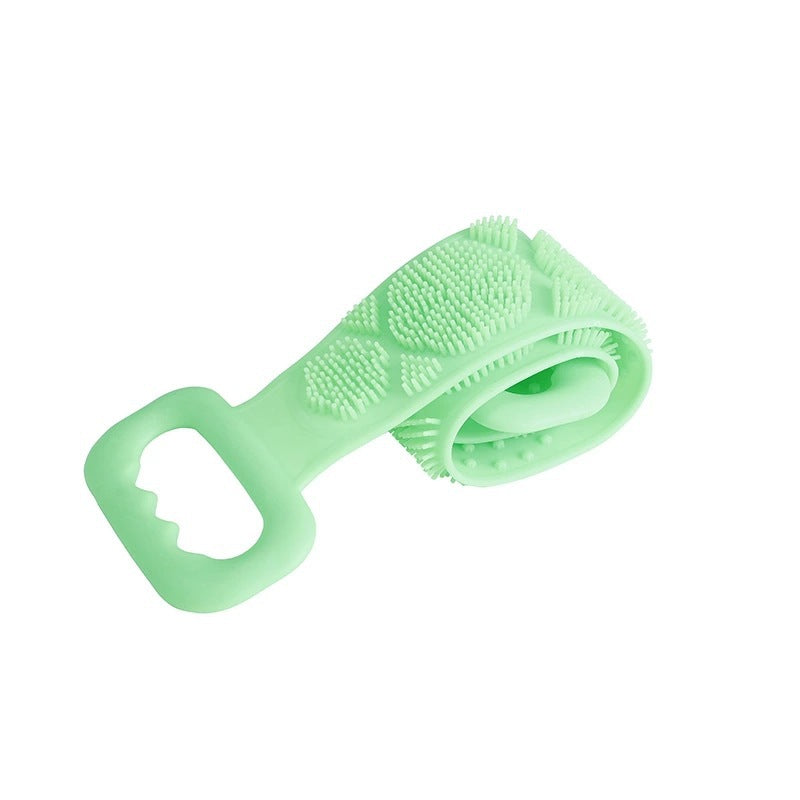 Silicone Bath Brush Double-Sided Exfoliating Back Scrubber
